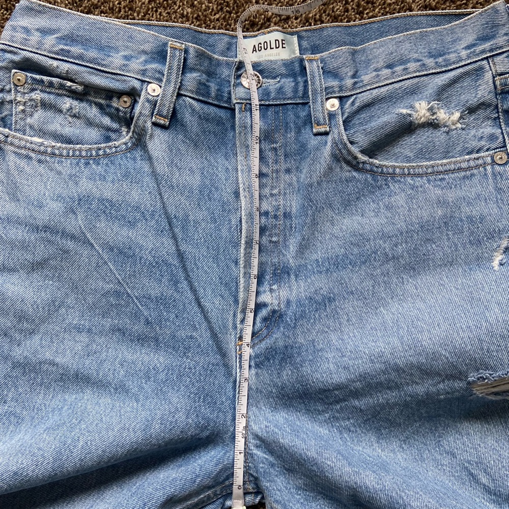 AGOLDE - 90's Mid Rise Loose Fit in Fall Out Size 28 - Picture 12 of 15